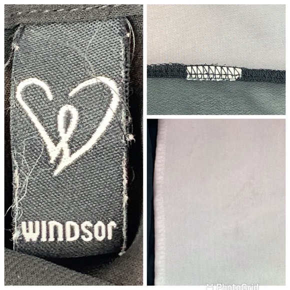 Windsor Sheer High-Low Sleeveless Open Back Top, Medium - Picture 16 of 16